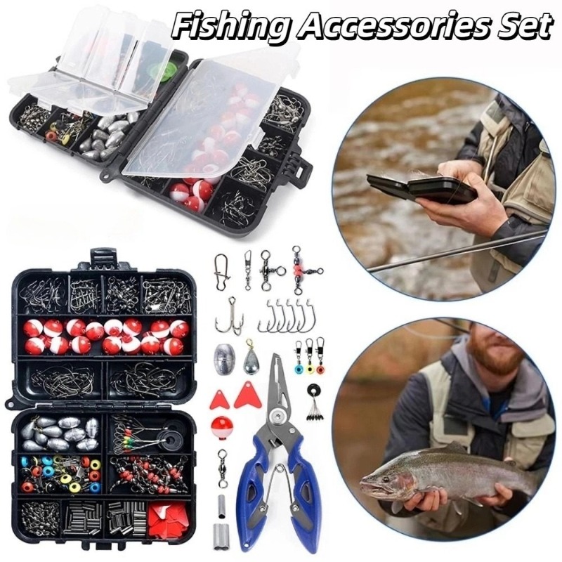 مجموعة أدوات صيد السمك تشمل عو - مراجعة Fishing Hook Box وسعره