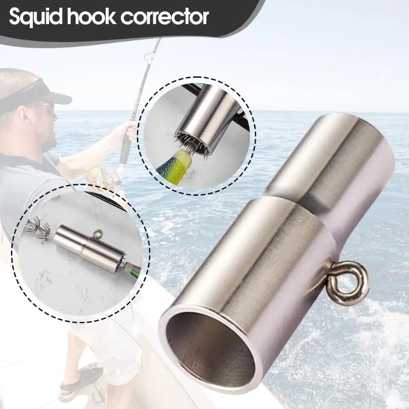 BRAVMACK إبرة تصحيح خطاف الحبا - مراجعة Fishing Hook Stainless Steel وسعره