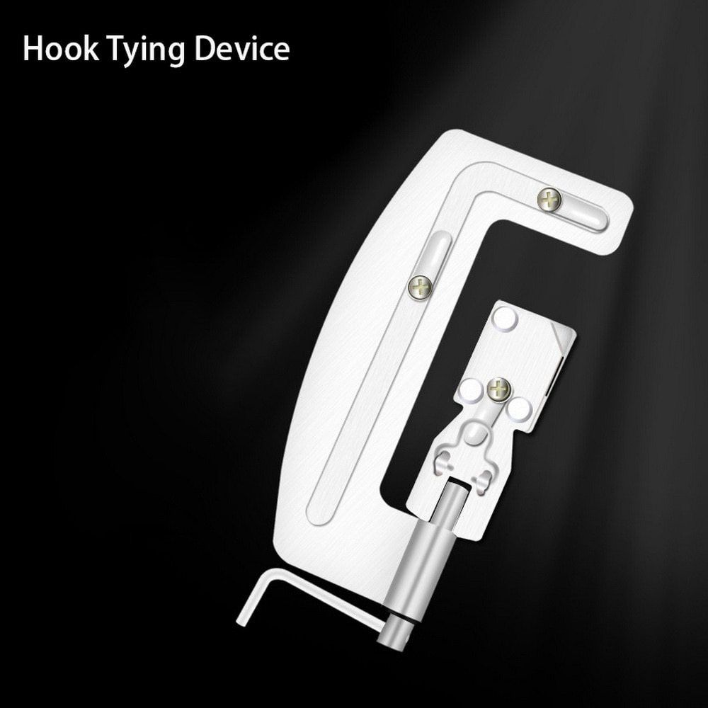 آلة ربط خيوط صنارة الصيد شبه ا - مراجعة Fishing Hook Stainless Steel وسعره
