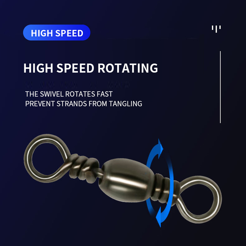 ORJD 20-50 قطعة برميل يدور الص - مراجعة Fishing Hook Stainless Steel وسعره