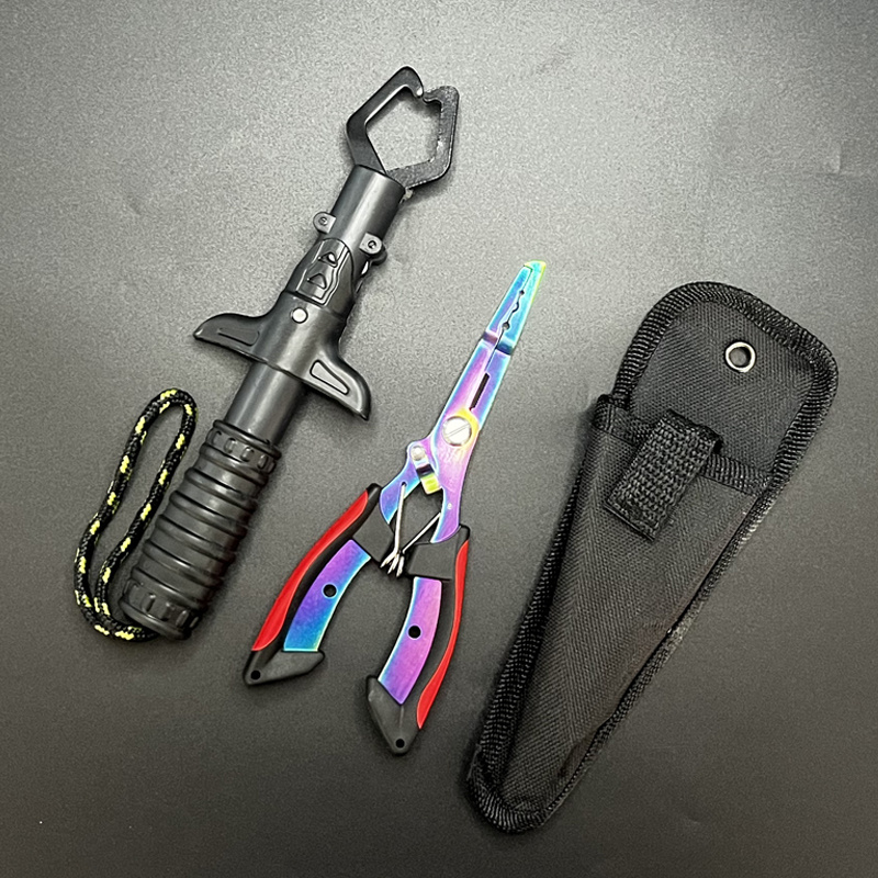 مجموعة كماشة صيد وملقط أسماك،  - مراجعة Fishing Hook Stainless Steel وسعره