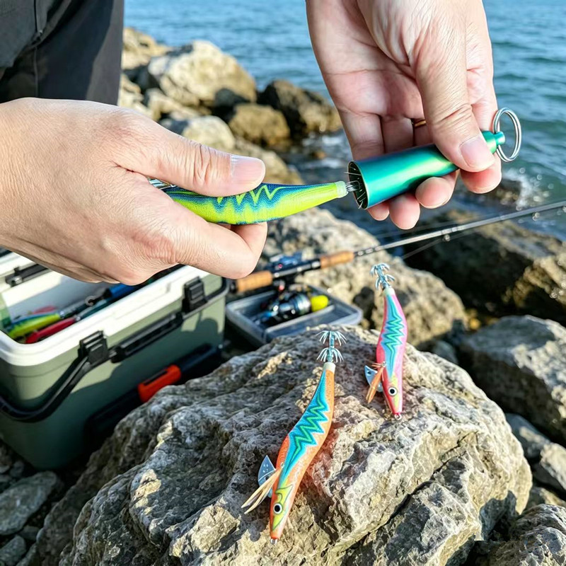 مصحح خطافات سمك الحبار، أداة ل - مراجعة Fishing Hook Stainless Steel وسعره