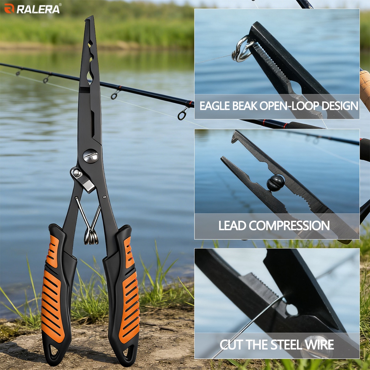 مجموعة أدوات صيد السمك من رالي - مراجعة Fishing Hook Stainless Steel وسعره